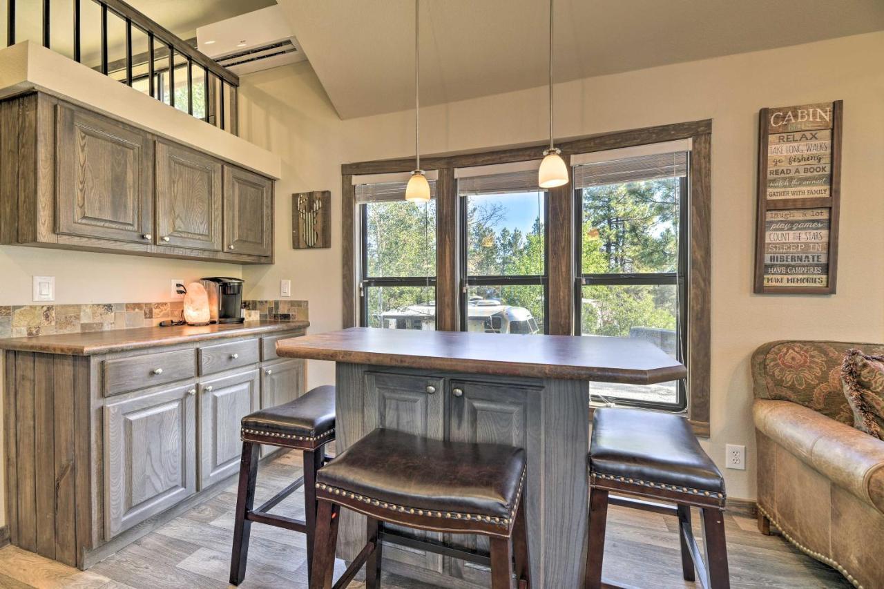 Roomy Pagosa Springs Tiny Cabin 1 Mi To Downtown Bagian luar foto