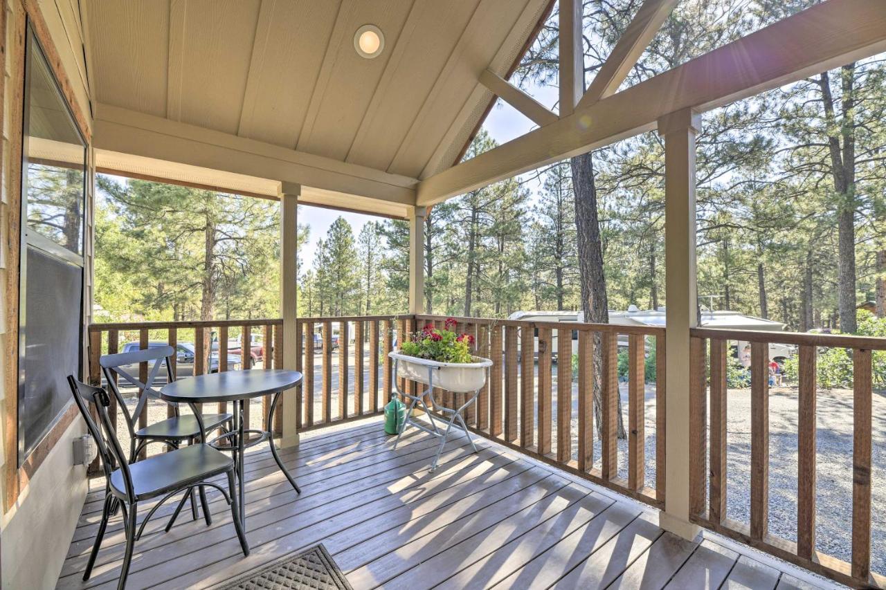 Roomy Pagosa Springs Tiny Cabin 1 Mi To Downtown Bagian luar foto