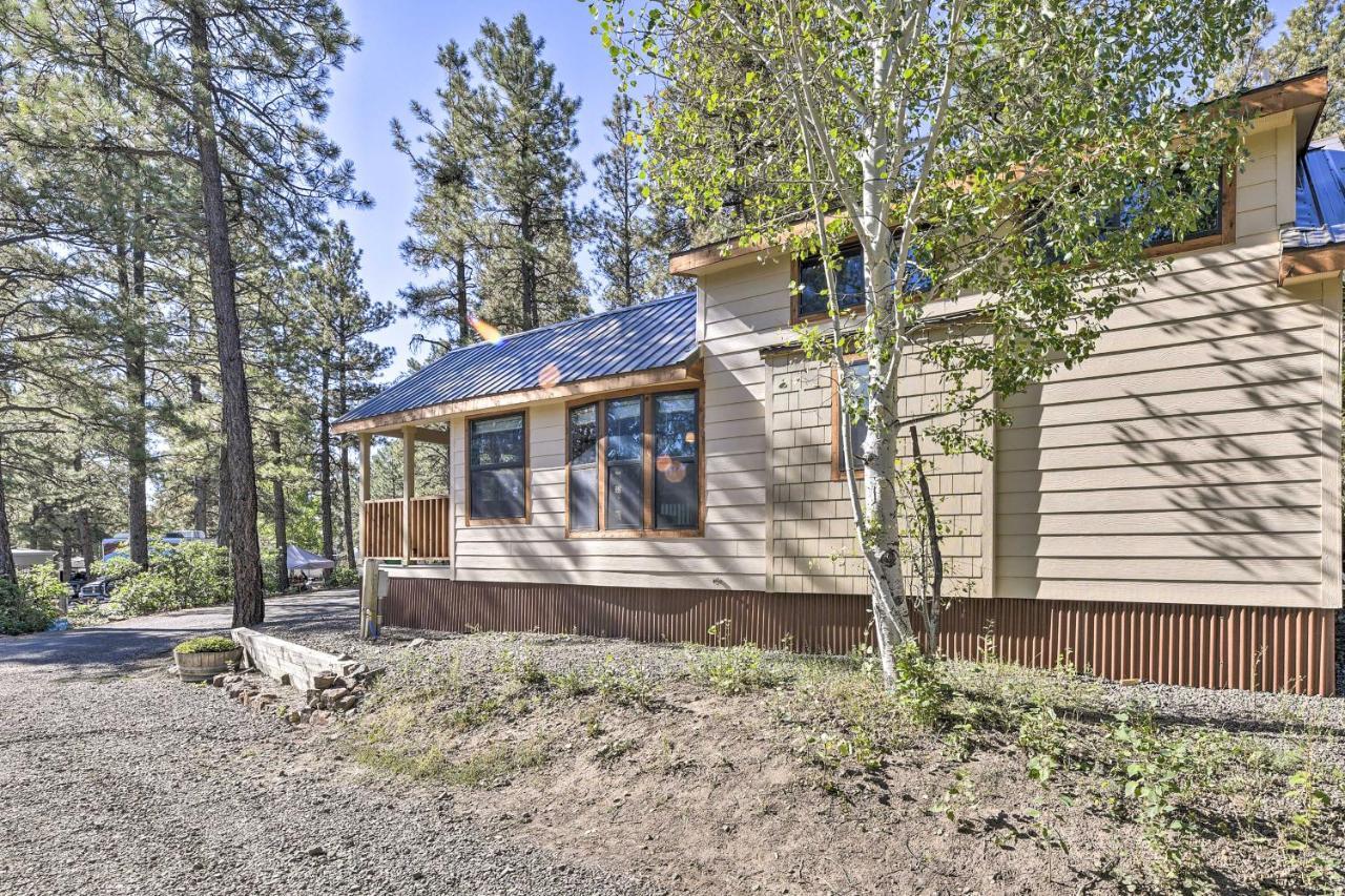 Roomy Pagosa Springs Tiny Cabin 1 Mi To Downtown Bagian luar foto