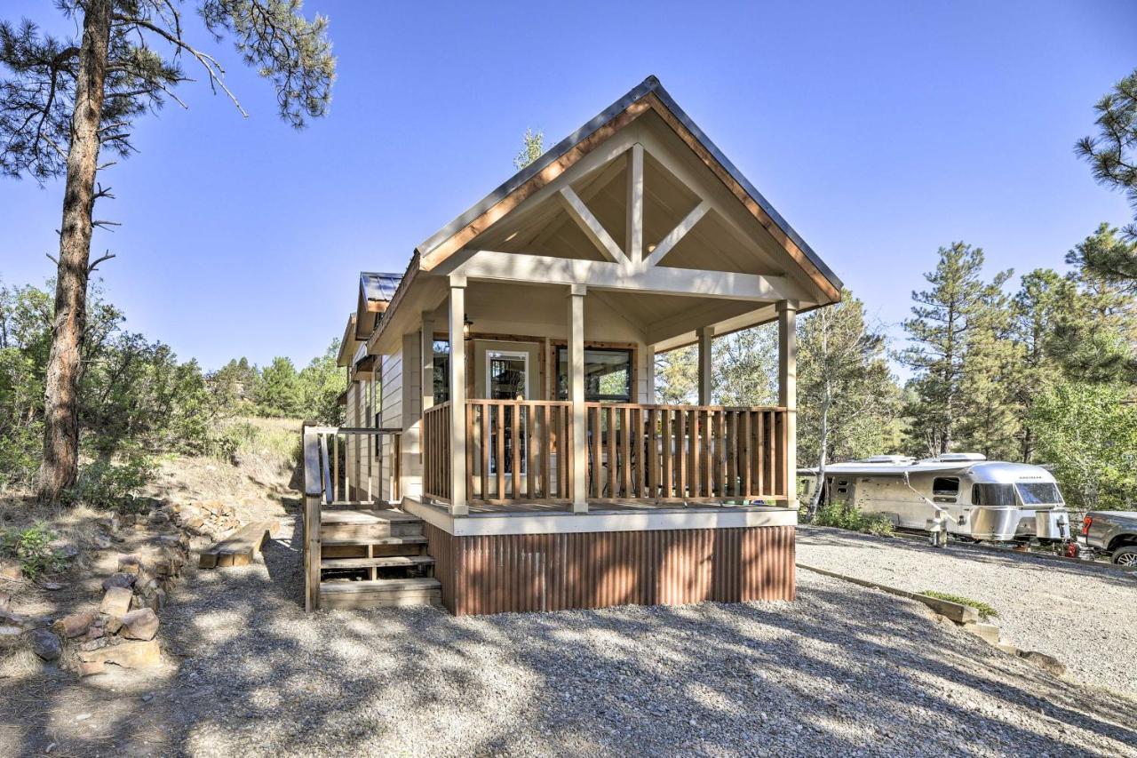 Roomy Pagosa Springs Tiny Cabin 1 Mi To Downtown Bagian luar foto